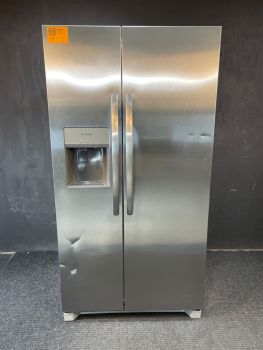 Frigidaire 26 Cu Ft 35.75" Wide Side by Side Refrigerator in Stainless - FRSS2623ASC