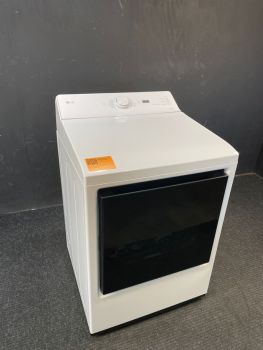 LG 7.3 Cu Ft Electric Top Control Dryer with Sensor in White - DLE8200WC