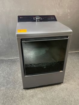 LG 7.3 Cu Ft Top Control Electric Dryer with Sensor in Matte Black - DLE8400BEC