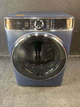 GE Profile 28 Inch 7.8 Cu Ft GAS Front Control Smart Dryer w/ Steam in sapphire blue - PFD87GSPVRSC