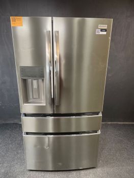 Frigidaire Gallery 26.3 Cu. Ft. Smudge-Proof Stainless Steel 4-Door French Door Refrigerator - GRMS2773AFC