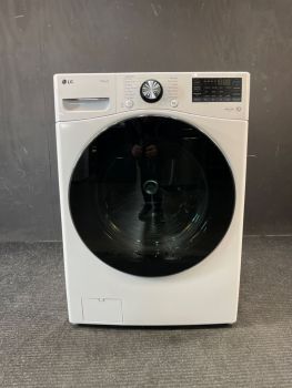 LG 5.0 Cubic Ft. 27" Wide Front Load Washer with Steam in White - WM4200HWA