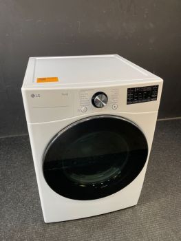 LG 7.4 Cu Ft Front Control Electric Dryer with Sensor and Steam in White - DLEX4200WC