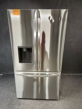 LG 36" 26 Cu Ft French Door Dual IceMaker Counter Depth MAX Refrigerator in Print Proof Stainless - LRFXC2606SC