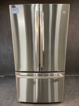 GE Profile 36 In 23.1 cu Ft Counter Depth French Door Non Disp Refrigerator in PrintProof Stainless - PWE23KYNFS