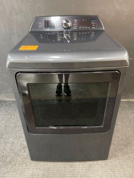 GE Profile 7.4 Cu Ft Top Control Electric Dryer with Steam in Diamond Grey - PTD70EBPTDGC