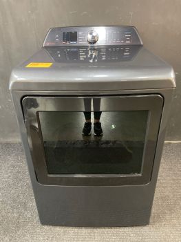 GE Profile 7.4 Cu Ft Top Control Electric Dryer with Steam in Diamond Grey - PTD70EBPTDGC