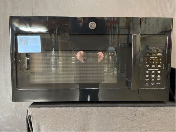 GE 1.9 Cubic Ft. Capacity 30" wide 1000W Over the Range Sensor Microwave in Black - JVM7195DKBB