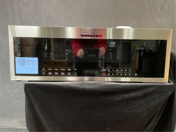 Frigidaire Gallery 1.2  Cu Ft. 30" wide Low Profile Over the Range Microwave in Print Proof Stainles - GMOS1266AF