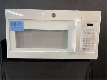 GE 1.6 Cubic Ft. Capacity 30" Wide 1000W Over the Range Microwave in White - JVM3160DFWWC