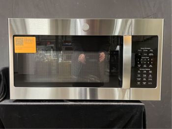 GE 1.9 Cubic Ft. Capacity 30" wide 1000W Over the Range Sensor Microwave in Stainless Steel - JVM7195RWSSC