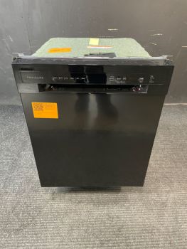 Frigidaire ADA 24" Built In Dishwasher, Controls in the front, 52 Decimal, Blackl - FFBD2420UBC