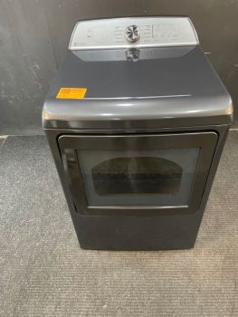 GE Profile 27 Inch 7.4 Cu Ft Top Control Gas Dryer with Sensor in Diamond Grey - PTD60GBPRDGC