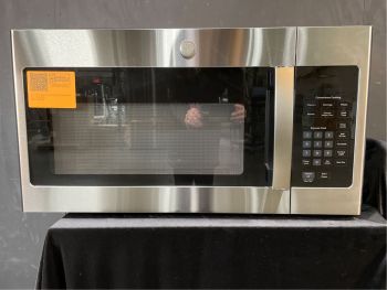 GE 1.6 Cubic Ft. Capacity 30" wide 1000W Over the Range Microwave in Stainless Steel - JVM3160RFSSC