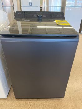 LG 5.5 Cubic Ft. 27" Wide Top Load Washer Without Agitator in Matte Black - WT8400CB