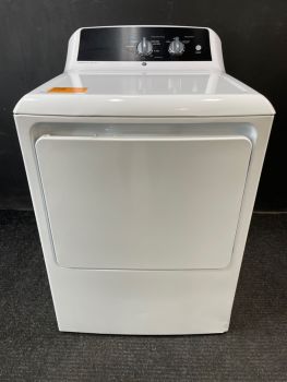 GE Commercial Grade 6.2 Cu Ft Electric Top Control Dryer in White - GTX52EASPWBC