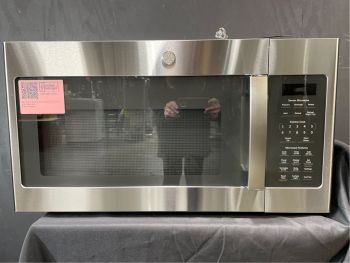 GE 1.7 Cubic Ft. Capacity 30" wide 1000W Over the Range Sensor Microwave in Stainless Steel - JVM6175SKSS