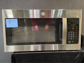 GE 1.6 Cubic Ft. Capacity 30" wide 1000W Over the Range Microwave in Stainless Steel - JVM3160RFSSC