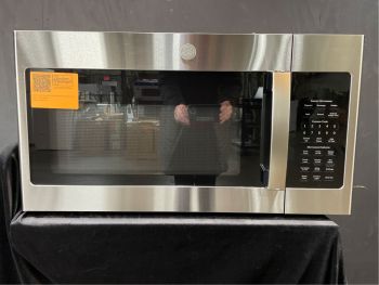 GE 1.9 Cubic Ft. Capacity 30" wide 1000W Over the Range Sensor Microwave in Stainless Steel - JVM7195RWSSC