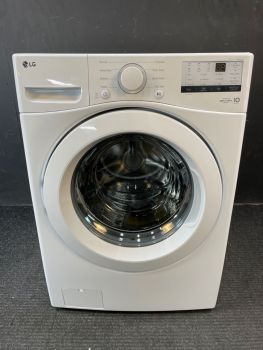 LG 4.5 Cubic Ft. 27" Wide Front Load Washer in White - WM3400CWC