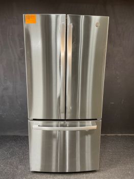 GE 25 Cu Ft French Door Non-Dispenser 33 inch Stainless - GNE25JYKFSC