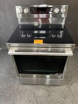 LG 30" Smart Electric Freestanding Electric Range with Pro Bake Convection and AirFry in Stainless - LREN6325XE