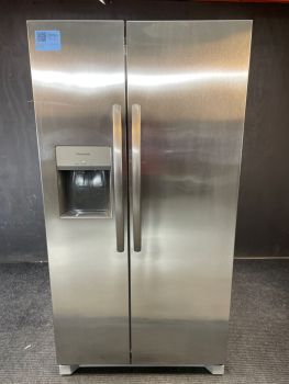Frigidaire 26 Cu Ft 35.75" Wide Side by Side Refrigerator in Stainless - FRSS2623ASC