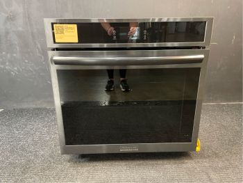 Frigidaire Gallery 30" Single Wall Oven with Convection in Black Stainless - GCWS3067ADC