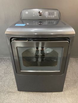 GE 27 Inch 7.4 Cu Ft Top Control Electric Dryer with Sensor in Diamond Gray - GTD58EBPVDGC