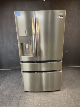 Frigidaire Gallery 36" 22 Cu Ft 4 Door French Door CounterDepth Refrigerator in PrintProof Stainless - GRMC2273CFC