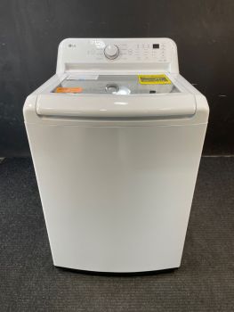 LG 4.5 Cubic Ft. 27" Wide Top Load Washer Without Agitator in White - WT7000CW