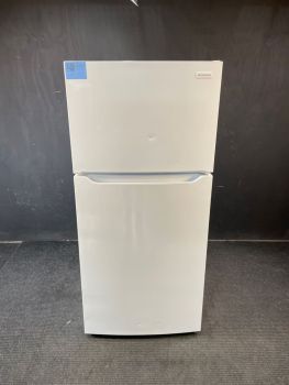 Frigidaire Top Freezer Refrigerator 30" Wide 18 Cu Ft in White; Optional Icemaker IM117000 - FFTR1835VWC