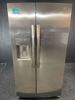 GE 21.8 Cu Ft 35.75 Wide Counter Depth Side by Side Refrigerator