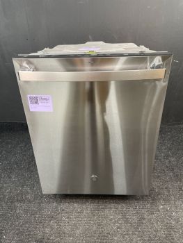 GE 24 Wide Front Control 60 Decibel Stainless Dishwasher