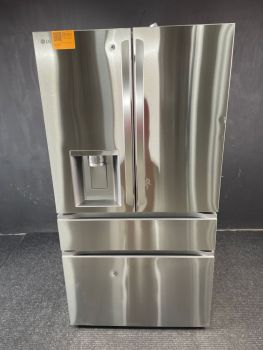 Refrigerador LG de 36" y 24.5 pies cúbicos, 4 puertas, profundidad estándar, en acero inoxidable antihuellas - LF25G8330SC