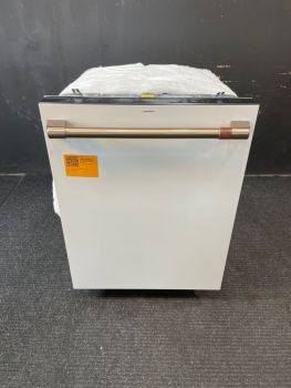 GE Cafe 24" Dishwasher with 3rd Rack in Matte White - CDT858P4VW2C