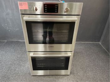 Bosch 30 Inch 500 Series Self Clean Built In Double Oven with Convection in Stainless Steel - HBL5651UC