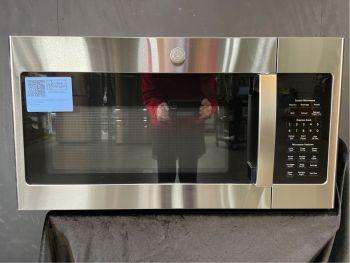 GE 1.9 Cubic Ft. Capacity 30" wide 1000W Over the Range Sensor Microwave in Stainless Steel - JVM7195RWSSC