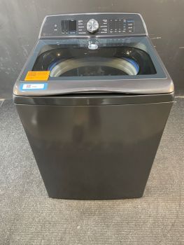 GE Profile 28" Wide 5.3 Cu Ft Top Load Washer with Agitator in Diamond Grey - PTW705BPTDGC