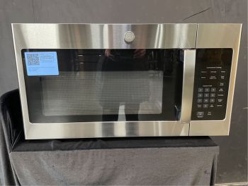 GE 1.6 Cubic Ft. Capacity 30" wide 1000W Over the Range Microwave in Stainless Steel - JVM3160RFSSC