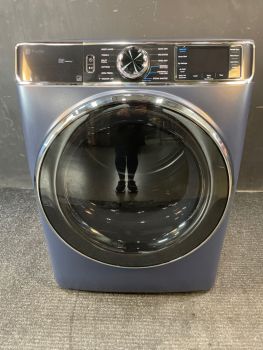 GE Profile 28 Inch 7.8 Cu Ft Electric Front Control Smart Dryer w/ Steam in Royal Sapphire - PFD87ESPVRSC