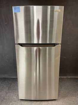 Frigidaire Top Freezer Refrigerator 30" Wide 20 Cu Ft. in Stainless; Optional Icemaker im117000 - FFTR2045VSC