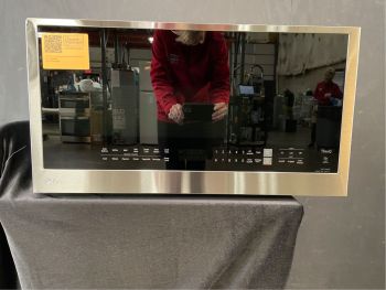 LG 2.0 Cu Ft 30" 1050W Over the Range Bottom Control Microwave with Sensor in PrintProof Stainless - MVEL2033FC