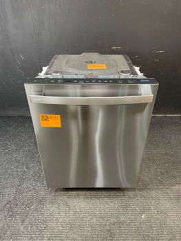 GE Profile 24" Built in Top Controls Bar Handle 44 Decibel Dishwasher w/ 3rd Rack in PP Stainless - PDT715SYVFSC