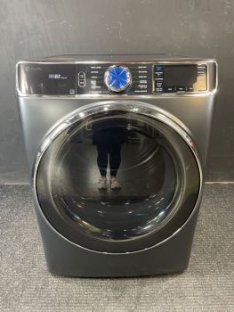 GE Profile 28 Inch 7.8 Cu Ft Electric Front Control Smart Dryer w/ Steam in Carbon Graphite - PFD95ESPTDS