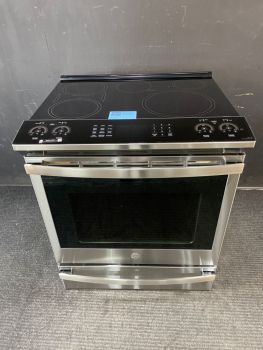 GE Profile 30 in Induction Slide In Range with Convection and AirFry in PrintProof Stainless - PHS930YPFSC