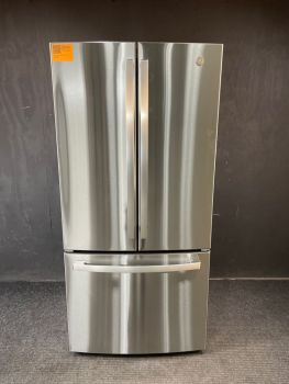 GE 25 Cu Ft French Door Non-Dispenser 33 inch Stainless - GNE25JYKFSC