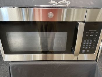 GE 1.6 Cubic Ft. Capacity 30" wide 1000W Over the Range Microwave in Stainless Steel - JVM3160RFSS
