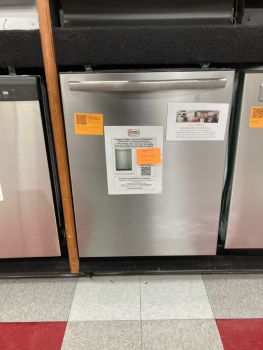 Frigidaire 24" Stainless Interior 49 Decibal Dishwasher with Top Controls in PrintProof Stainless - GDSH4715AF