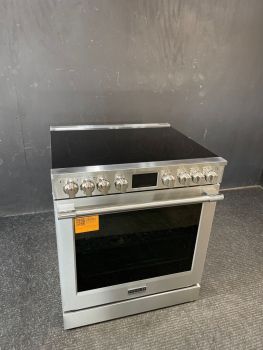 Frigidaire Professional 30" Electric Slide In Range with Convection/AirFry in PrintProof Stainless - PCFE3080AF